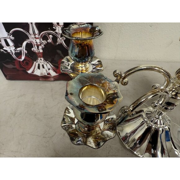 Studio Nova SILVER RADIANCE 5-Lite Candelabrum HT105 / 335 - Picture 7 of 15